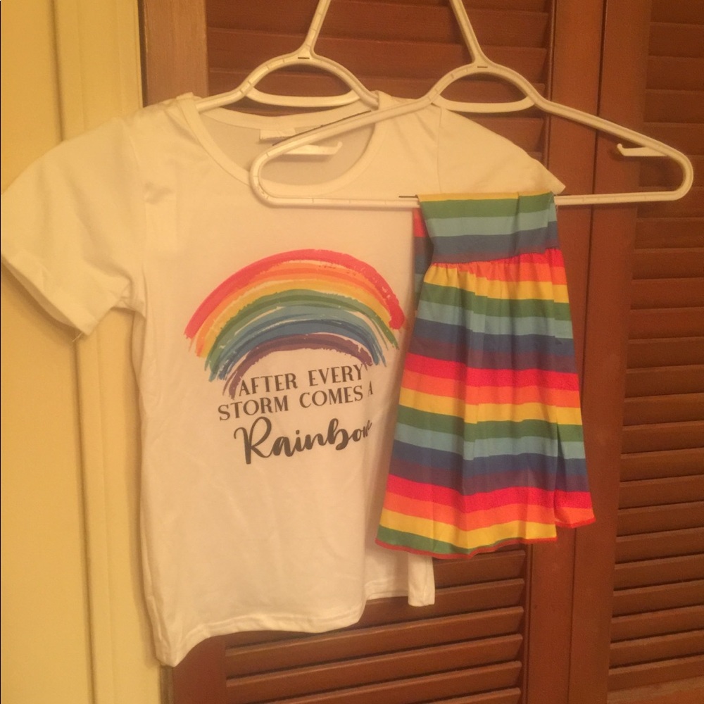 Unnamed boutique rainbow bells set 5/6